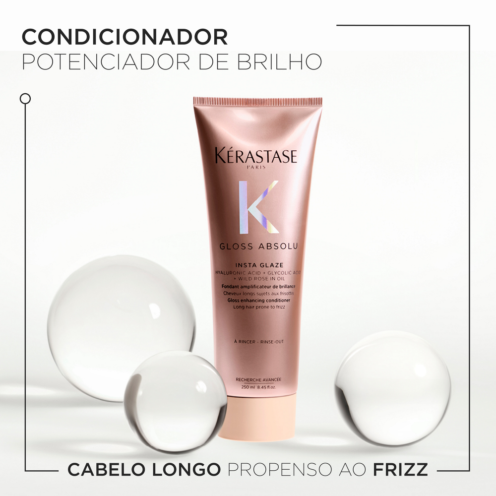 Kérastase Gloss Absolu Insta Glaze Gloss Enhancing Conditioner Long Hair Prone to Frizz 1000mL