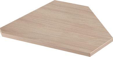 Winkelplatte, 90°, B 800 x T 800 mm, Eiche