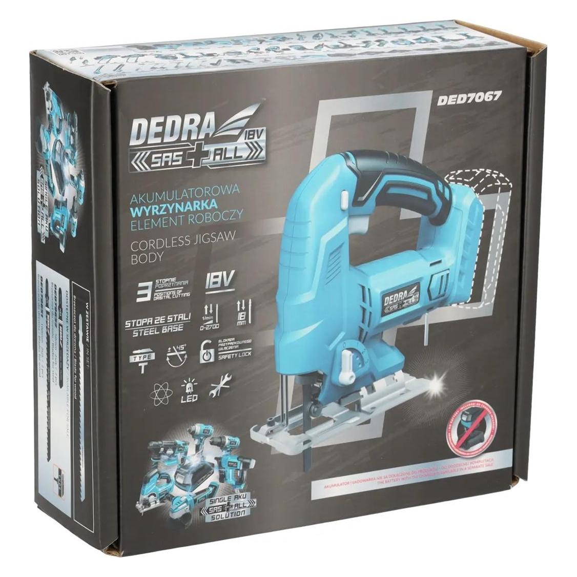 Dedra Die kabellose Vorrichtung erreichte 18V (DED7067)