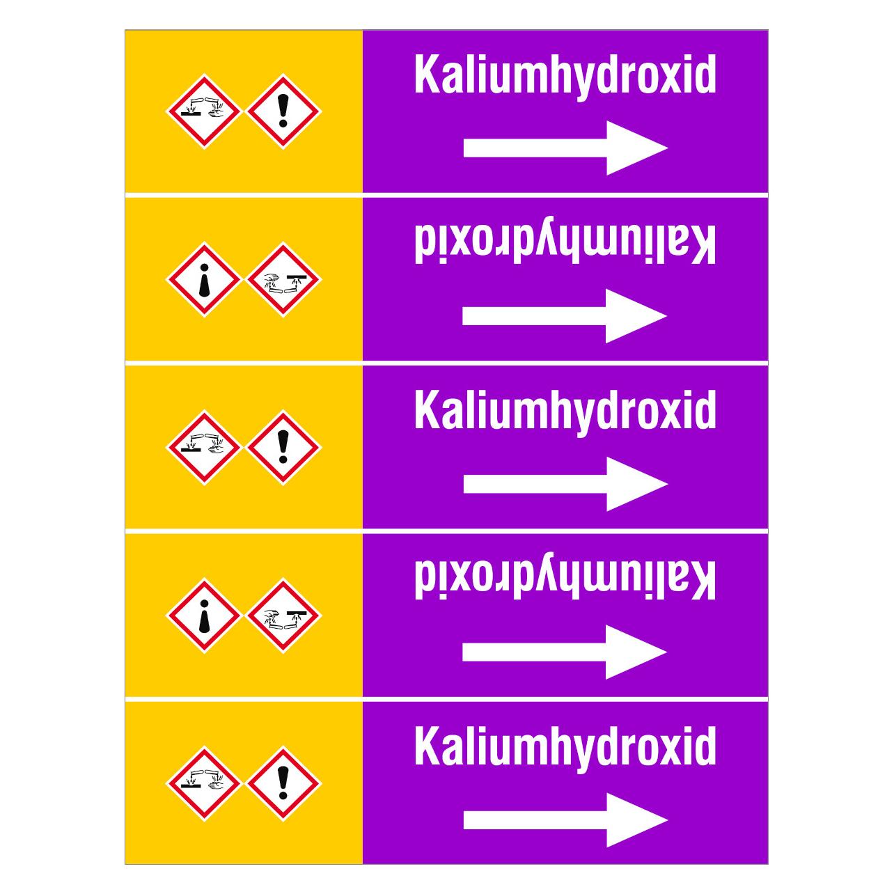 Brady ISO 20560 Rohrmarkierer - Laugen (318987)