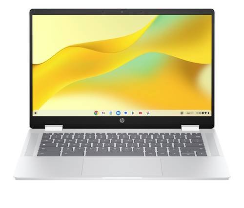 HP Chromebook 35.6cm (14 Zoll) Full HD Intel N N200 8GB RAM Deutsch, QWERTZ Intel Intel UHD Graphics Silber DC0V6EA