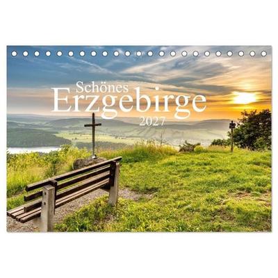 Schönes Erzgebirge (Tischkalender 2027 DIN A5 quer), CALVENDO Monatskalender