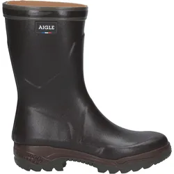 Aigle Gummistiefeletten Parcours Bottillon, dunkelbraun, 42
