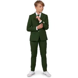 OppoSuits Teen Glorious Green Anzug für Jugendliche (158)