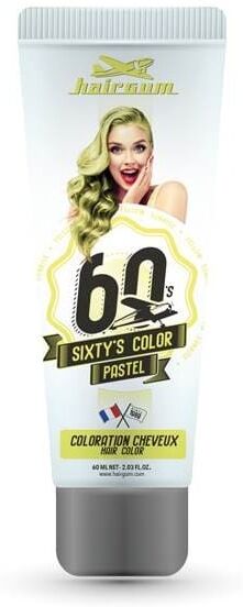 Hairgum Sixty'S Color 60ml yellow-sunrise