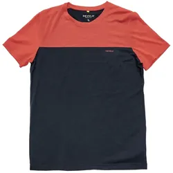 Devold CLASSIC LINEAR TEE MAN M INK/CAYENNE