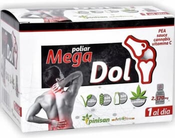 Pinisan Poliar Megadol Sem Glúten Vegan 6 Frascos
