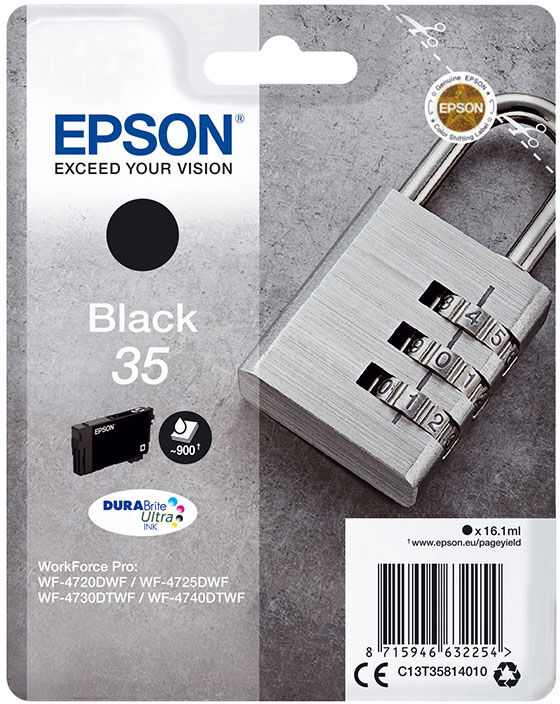 TINTEIRO EPSON 35 PRETO C13T35814010