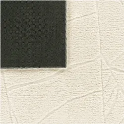 TT Home, Teppich, Wohnzimmer Teppich Schlafzimmer Hochflor Weich Waschbar Uni 3D-Optik Modern (120 cm)