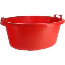 LOCKWEILER   Wanne oval 65 cm/40 l rot