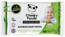 Cheeky Panda Toalhitas BIO 100% Bambu 60 un