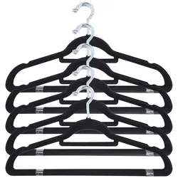 Excellent Houseware, Kleiderbügel, Kleiderbügel mit Kleinteilsteg, 50er Set (50x)