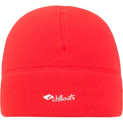 Fleecemütze CHILLOUTS "Freeze Fleece Hat", Damen, rot, Fleece, Kunstfaser, Mützen, elastische Funktionsmütze