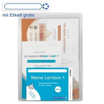 Meine Lernbox 1 - Teil A - Deutsch - Fit für das 1. Schuljahr, Taschenbuch von Sternchenverlag GmbH,Katrin Langhans, Sternchenverlag,