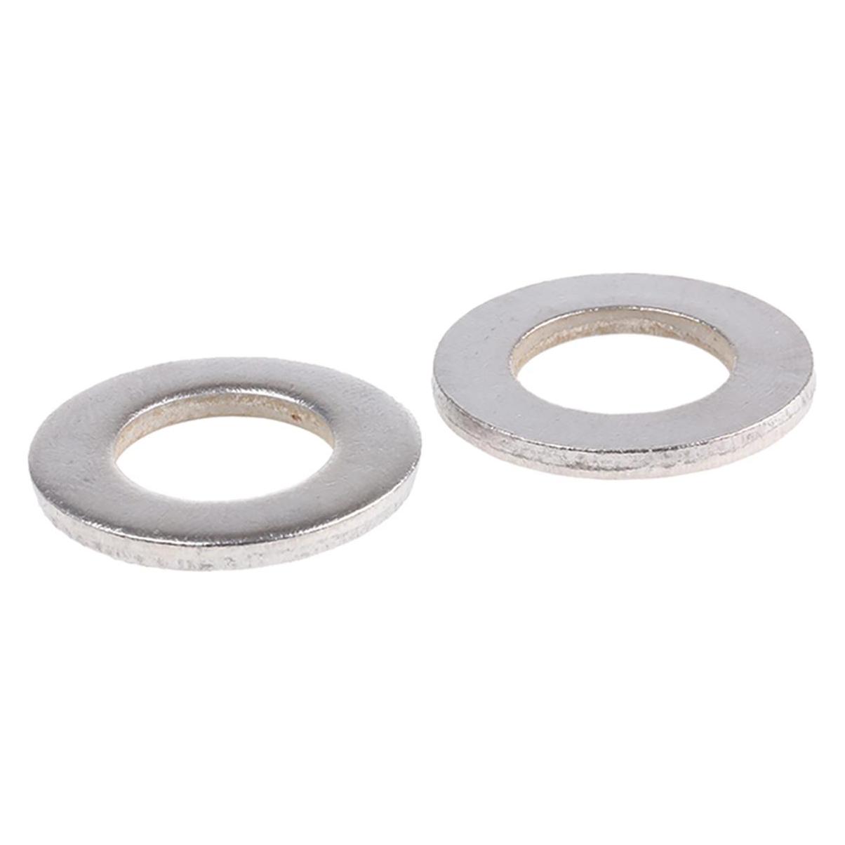 RS PRO A2 S/Steel plain washer,M12, Form A (M12) (7976070)