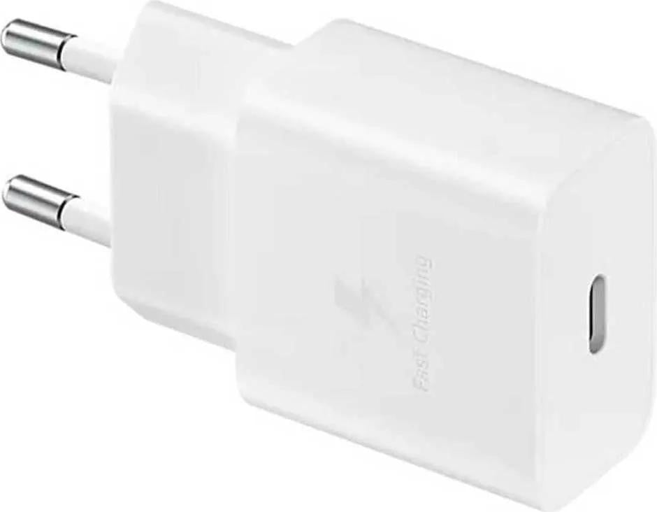 Samsung EP-T1510EWE + EP-DA705BWE 15W reislader met USB-A en USB-C aansluiting, Transparant