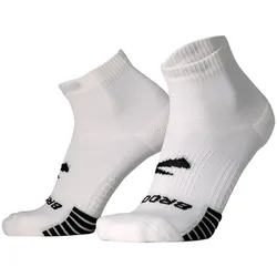 Brooks Unisex Ghost Lite Quarter 2-Pack weiß