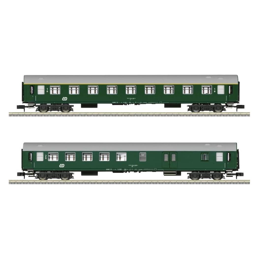 MiniTrix 18251 N 2er-Set Personenwagen der CD (Spur N) (18251)
