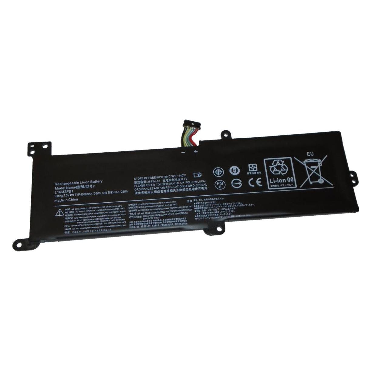 BTI Replacement 2 cell battery for Lenovo IdeaPad 320 15.6in 320-14IAP 320-14AST 320-15IAP 320-15AST 320 (2 Zellen, 4000 mAh) (L16M2PB1-BTI)