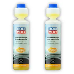 2x Scheibenreiniger-Superkonzentrat LIQUI MOLY 1519 Scheibenreinigung Citrus 250ml
