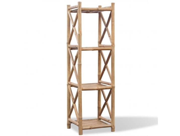 Etagère à 4 paliers en bambou