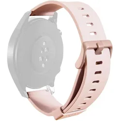 Puro Bracelet ICON universal 22mm (S / M / L), pink (22 mm, Silicone), Uhrenarmband, Pink