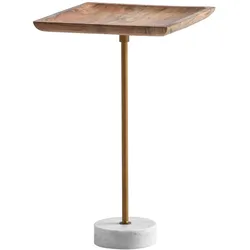 FineBuy, Couchtisch + Beistelltisch, Anstelltisch (35 x 35 x 55 cm)