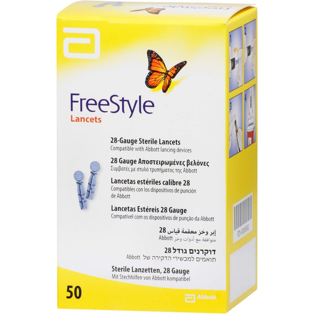 Abbott GmbH Freestyle Lancets 00365902