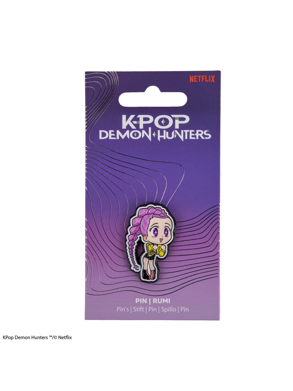 Cinereplicas - K-Pop Demon Hunters Rumi Pin - Pin / Button