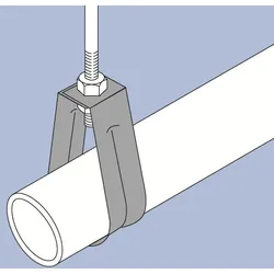 ABB PH-125 Rohraufhängung als Lasche, für Rohr 125mm 7TCA084220R0304  - 10 Stück