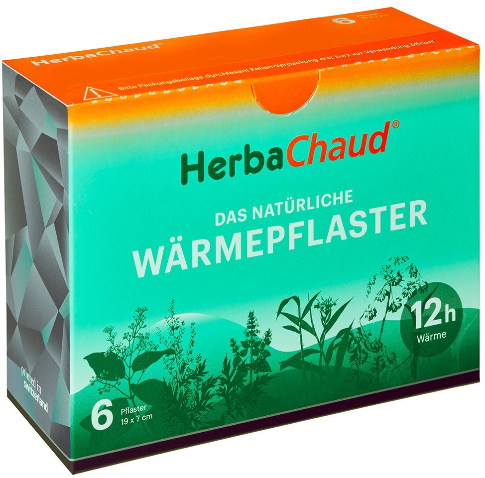 HerbaChaud® Wärmepflaster 19 x 7 cm Pflaster 6 St 6 St Pflaster