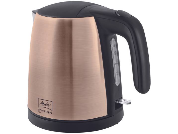 Melitta Prime Aqua Mini Wasserkocher Kupfer