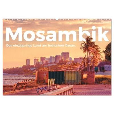 Mosambik - Das einzigartige Land am Indischen Ozean. (Wandkalender 2027 DIN A2 quer), CALVENDO Monatskalender