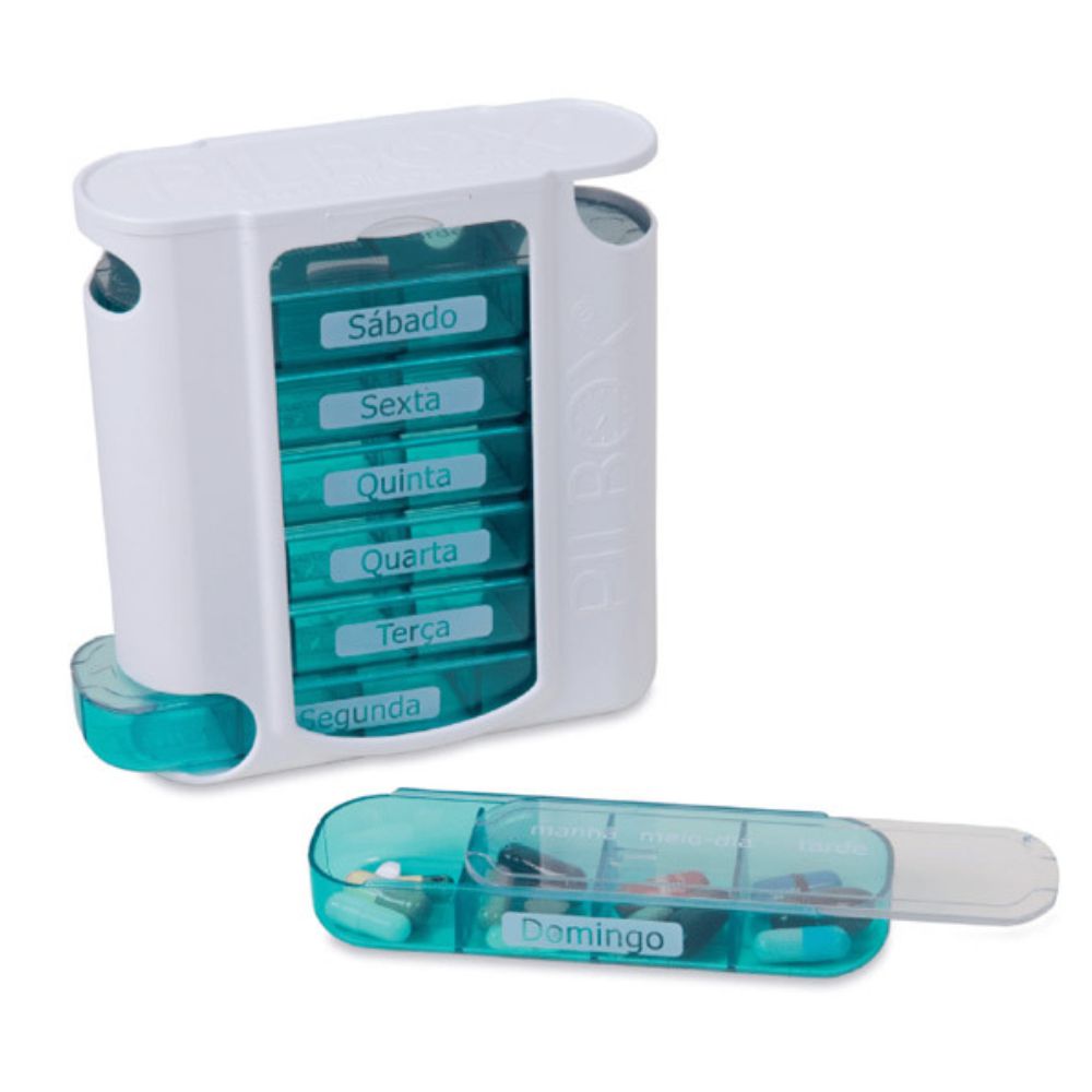 Pilbox 7 Caja semanal de medicamentos 7&nbsp;un.