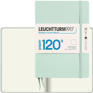 Leuchtturm1917 Notizbuch Edition 120G, Karton Hardcover, Mint Green, 101 Blatt / 203 Seiten, 120 g/m², blanko, A5