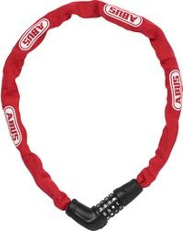 Abus Steel-O-Chain™ 5805c/75 Rød, Security Level 4 Kædelås - 75 Cm