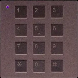 TCS AMI11200-0010 Codeschlossmodul Serie AMI, silber AMI112000010