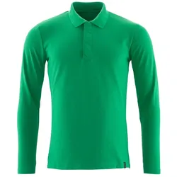 MASCOT Herren Polo-Shirt, Langarm CROSSOVER Grasgrün XL - 20483-961-333-XL - Grasgrün