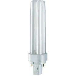 Osram Kompaktleuchtstofflampe „DULUX D“ G24d-3 26W 830 KVG/NODIM