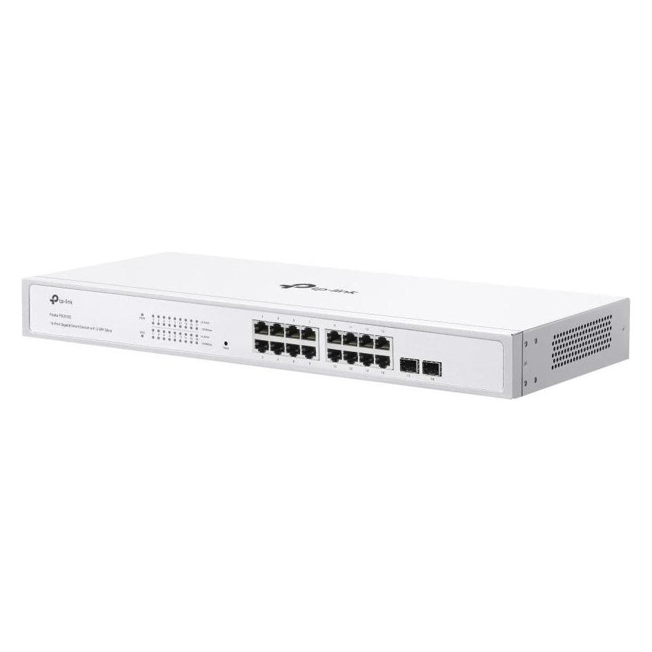TP-Link 16-Port Gigabit Smart Switch mit 2 SFP-Slots (16 Ports) (FESTA FS318G)