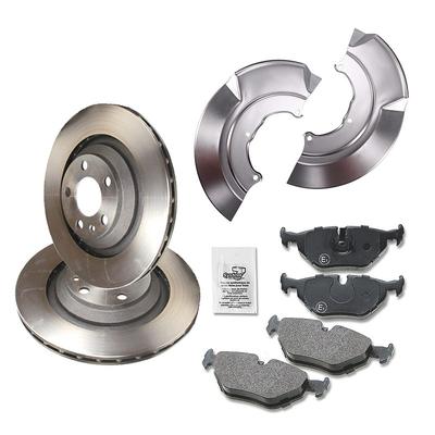 Bestprice Komplettset Bremsscheiben+Bremsbeläge Vorne [Hersteller-Nr. 31422387] für VW