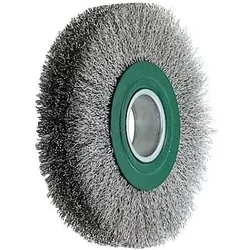 Lessmann, Bürstenwerkzeug, Draht-Rundbürste (grün) INOX-Draht 0,30 mm