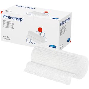 Hartmann Fixierbinden Peha-crepp, 100 Stück, 4m x 8cm