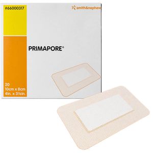 Smith&Nephew Pflaster PRIMAPORE, 20 Strips, steril, atmungsaktiv, 10 x 8cm