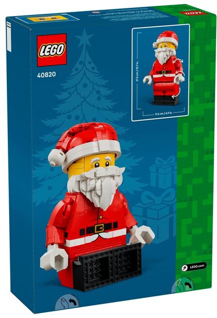 Lego MINIFIGURA PAI NATAL 40820