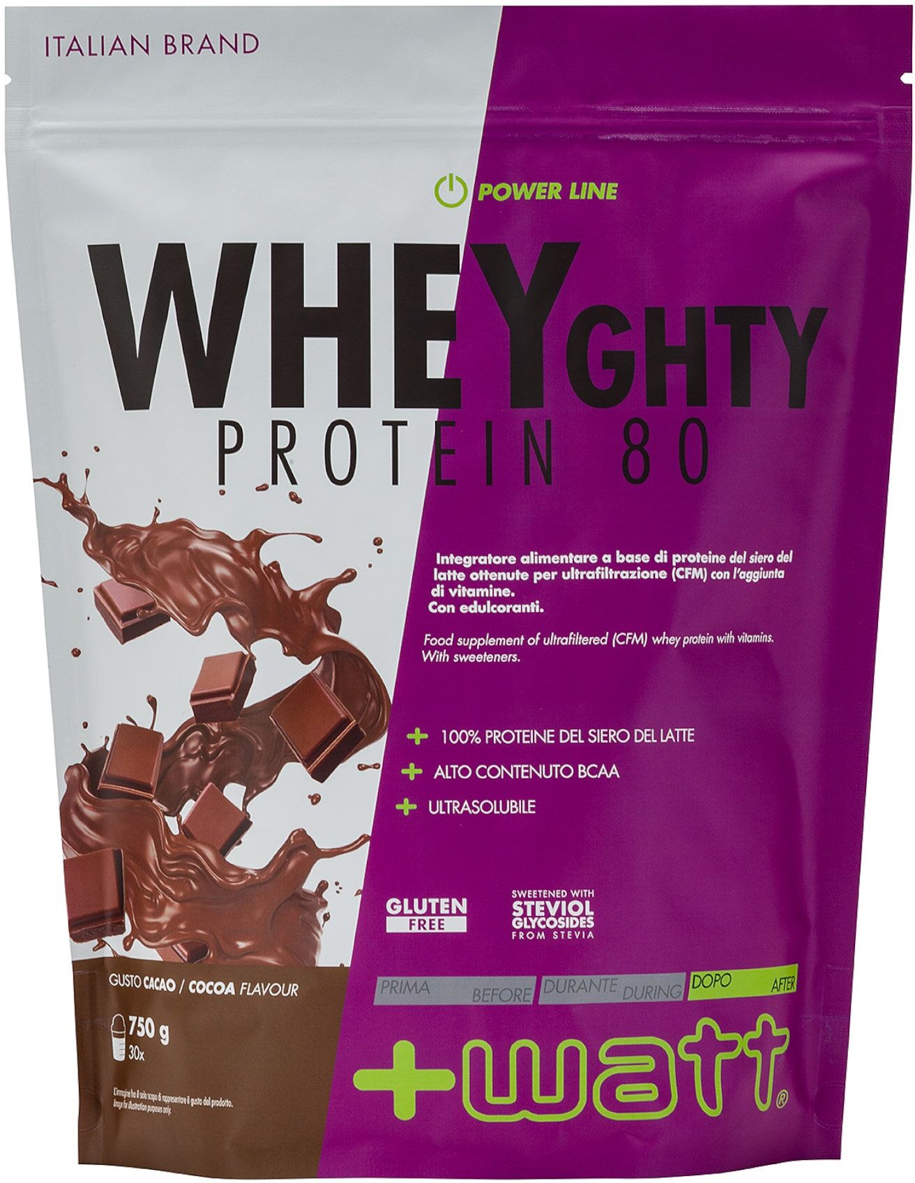 +WATT Wheyghty Protein 80 750 Grammi 