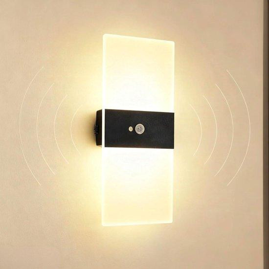 SURPALIG Draadloze LED Wandlamp met Sensor en Oplaadbare Batterij - Warmwit
