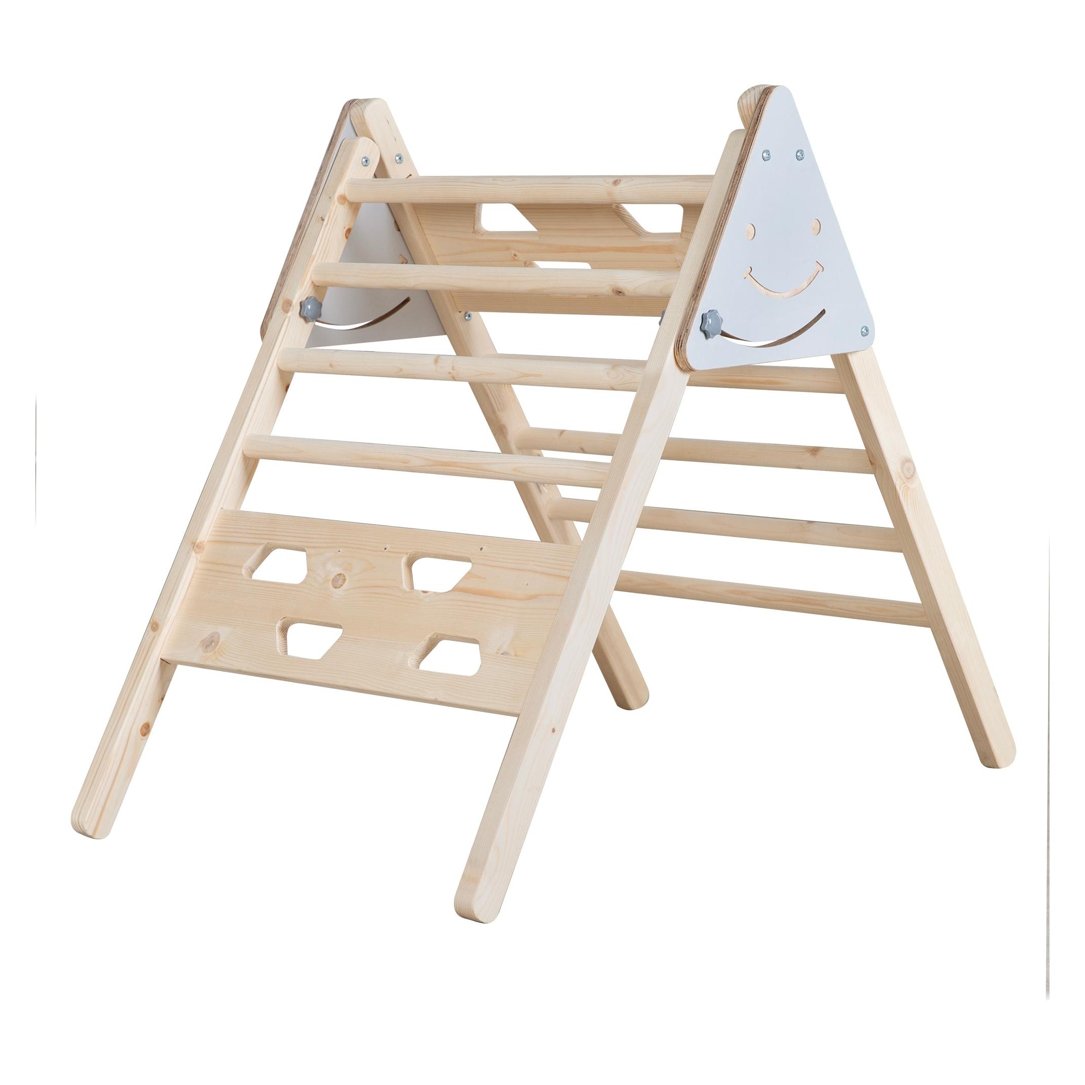 Roba Kletterdreieck klappbar Holz Braun (440131NU)