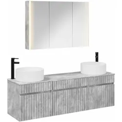 vidaXL, Badezimmerschrank, Moderner Badezimmerschrank (15.50 x 103.50 x 70 cm)