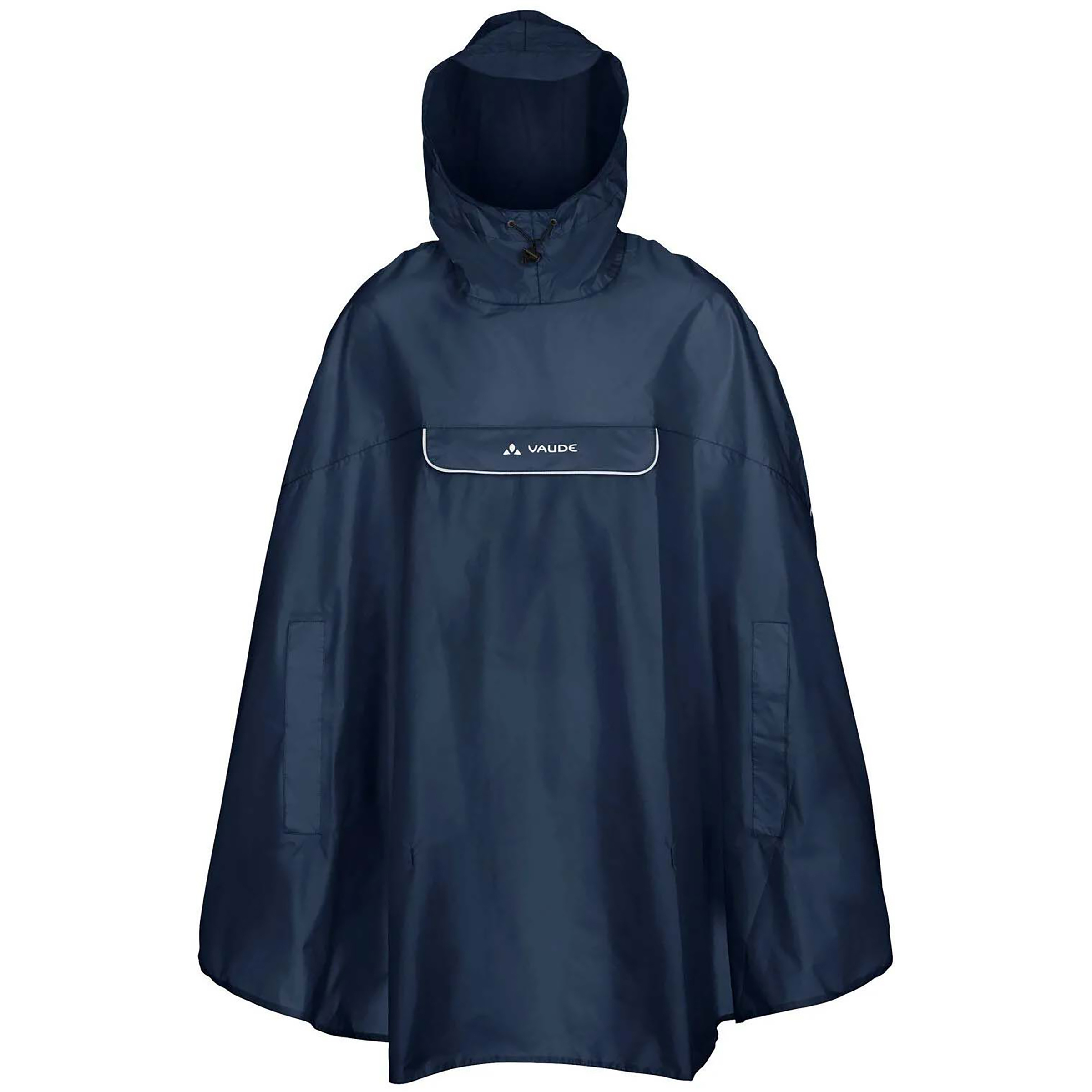Vaude Valdipino Poncho Regenjacke blau Größe S Trekking Winddicht Wasserabweisend